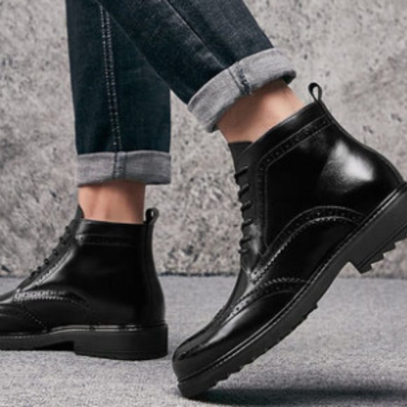 Men's leather shoes - Picture 2 of 5